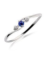 LARA Christie/ララクリスティー 指輪 サファイア ダイヤモンド プラチナムコレクション lr71－0005/505009335