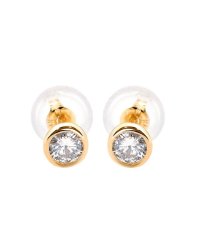 Sears/Sears ダイヤモンドピアス 0.2ct フクリン PT900(プラチナ) K18 se56－0005/505052766