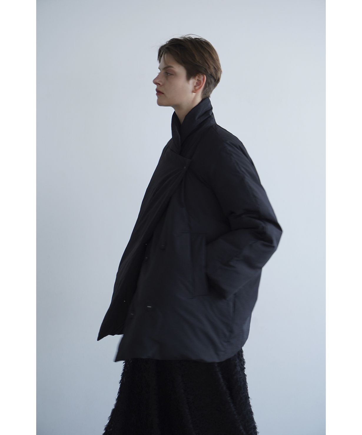 【CLANE(クラネ)】 COCOON SHORT DOWN COAT