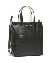 MARNI/マルニ トートバッグ ショルダーバッグ ミュゼオ 2WAY ブラック ホワイト メンズ レディース MARNI SHMP0040U5 P2644 Z582N/505094468