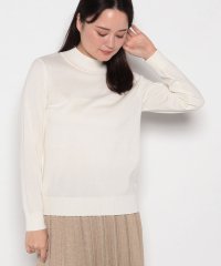 Leilian/クルーネックニットプルオーバー/505076865