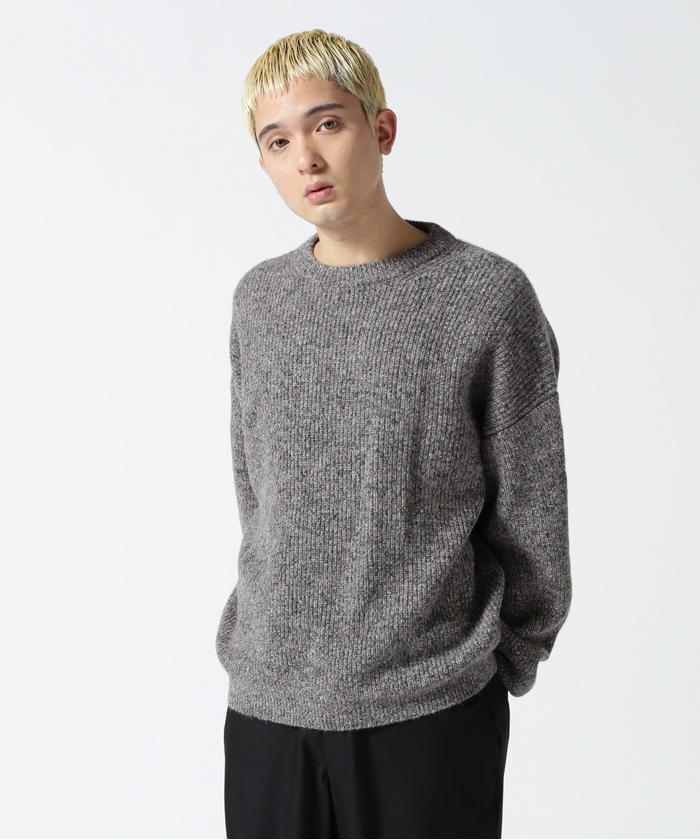 YOKE/ヨーク/BABY ALPACA RIB SWEATER(505101011) | ガーデン YOKE/ヨーク/BABY ALPACA RIB SWEATER(505101011) | ガーデン