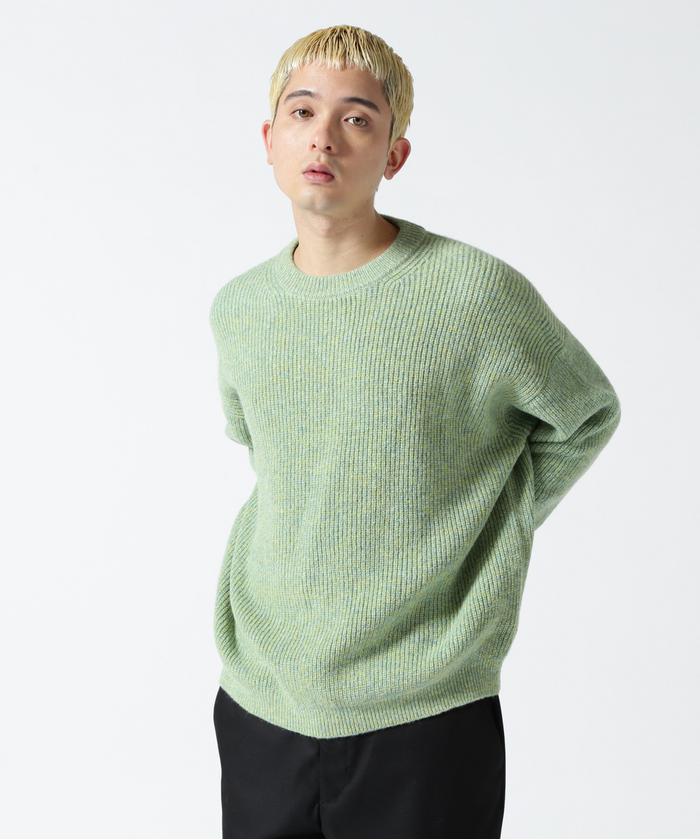 YOKE/ヨーク/BABY ALPACA RIB SWEATER(505101011) | ガーデン YOKE/ヨーク/BABY ALPACA RIB SWEATER(505101011) | ガーデン