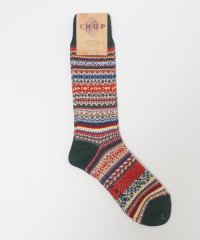 SHIPS MEN/CHUP: LETHIA FAIR ISLE ARCHIVE フェアアイル ソックス/505101170