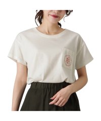 MAC HOUSE(women)/T－GRAPHICS ティーグラフィックス ポケット付きワンポイント半袖Tシャツ 335572103/505097455