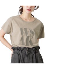 MAC HOUSE(women)/T－GRAPHICS ティーグラフィックス 脇スリットプリント半袖Tシャツ 335572101/505097457