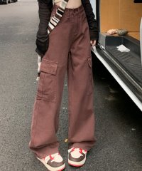 TeddyShop/テディショップ Teddyshop レディース カジュアルハイウエストデニムベイカーパンツ/505103851