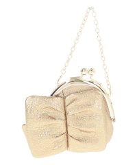 LANVIN en Bleu(BAG)/オリオン リボン口金小銭入れ ゴールド/505101102