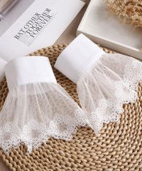 TeddyShop/テディショップ Teddyshop 付け袖 つけ袖 レース レディース 白 黒 レース 付袖 女性/505106206