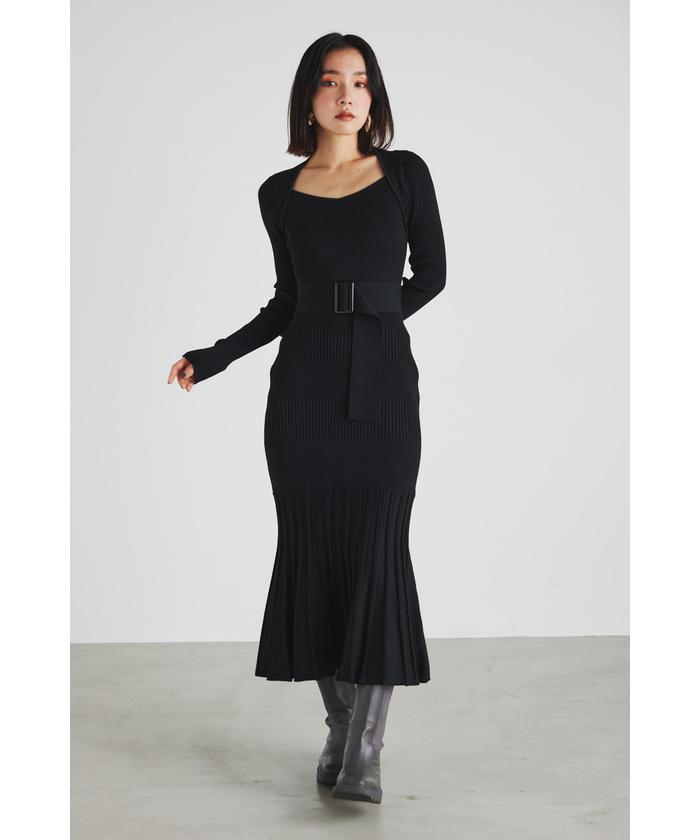 セール 30%OFF】ボレロパターンKnit OP(505107067) | リエンダ