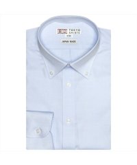 TOKYO SHIRTS/【国産しゃれシャツ】 ボタンダウン 長袖 形態安定 綿100% ピンオックス織り/505107345