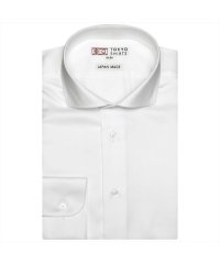 TOKYO SHIRTS/【国産しゃれシャツ】 ホリゾンタル 長袖 形態安定 綿100% ツイル織り/505107346