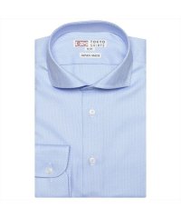 TOKYO SHIRTS/【国産しゃれシャツ】 ホリゾンタル 長袖 形態安定 綿100% バスケット織り/505107354