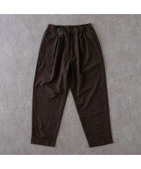 BRICK＆SONS/ウールライクポリストレッチワイドパンツ＜ブラウン＞/505107372