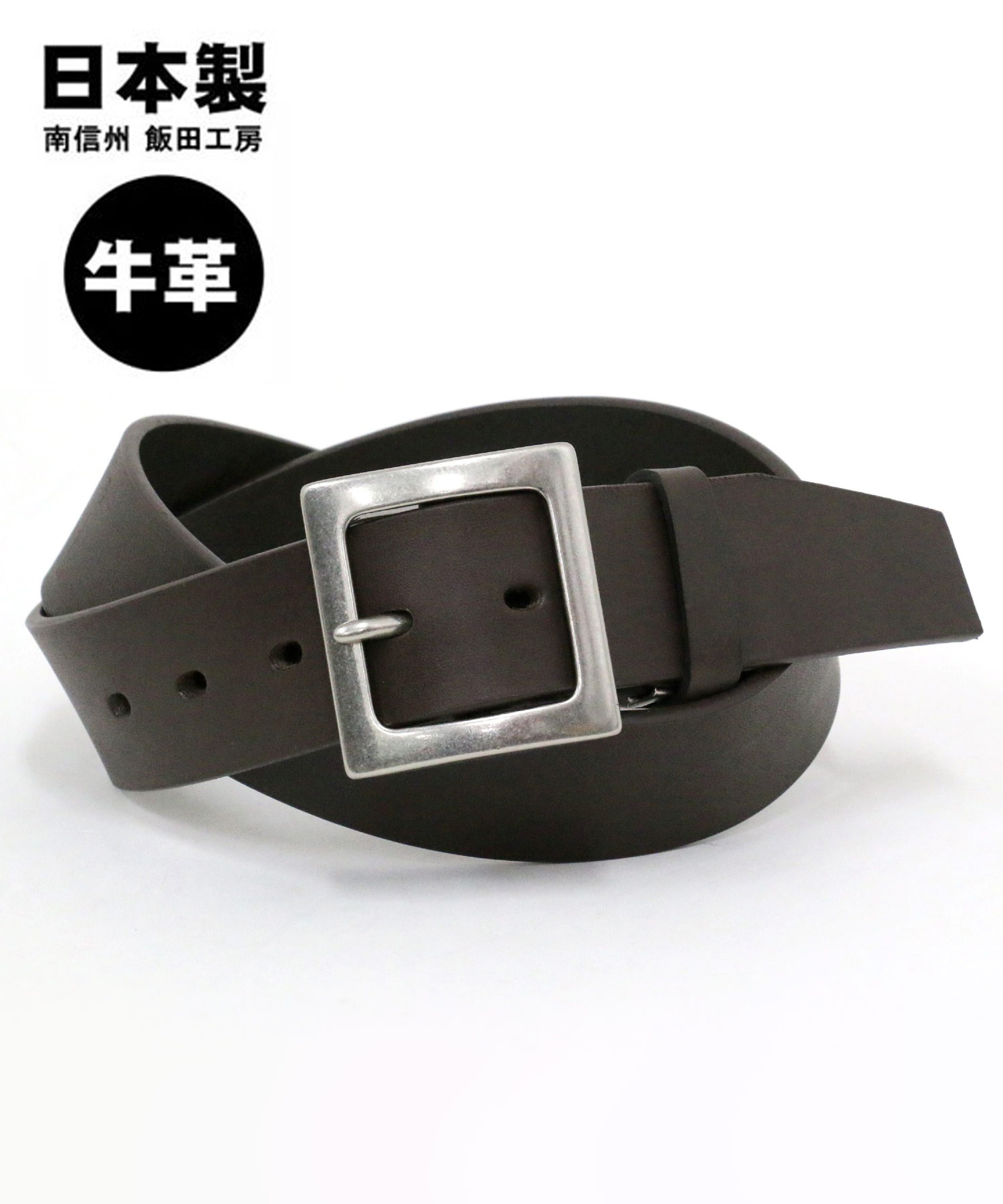 クーポン】【国産/本革ベルト】【飯田工房】39mm ギャリソン