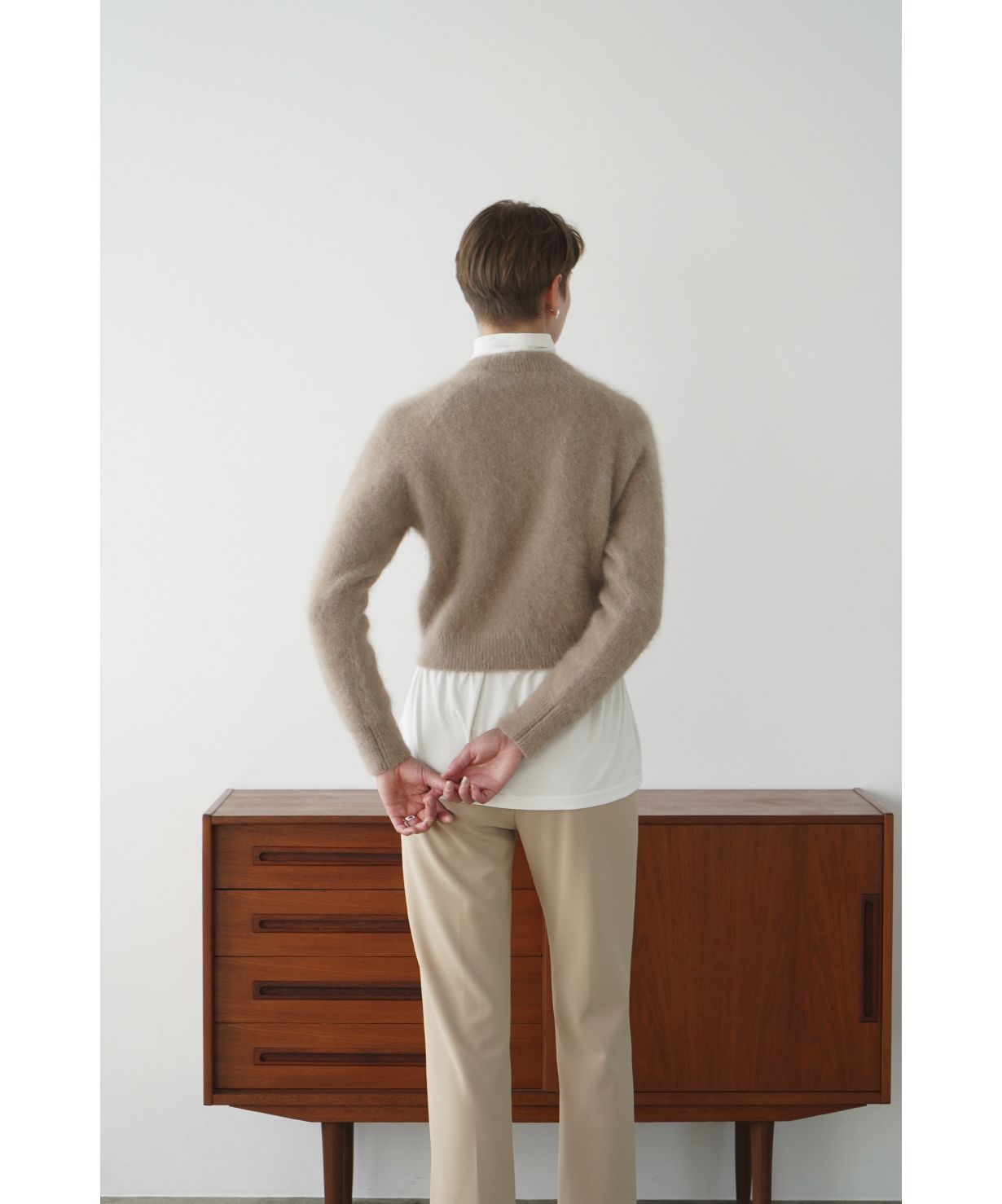 セール】ANGORA COMPACT KNIT TOPS(505095921) | クラネ(CLANE) - d fashion