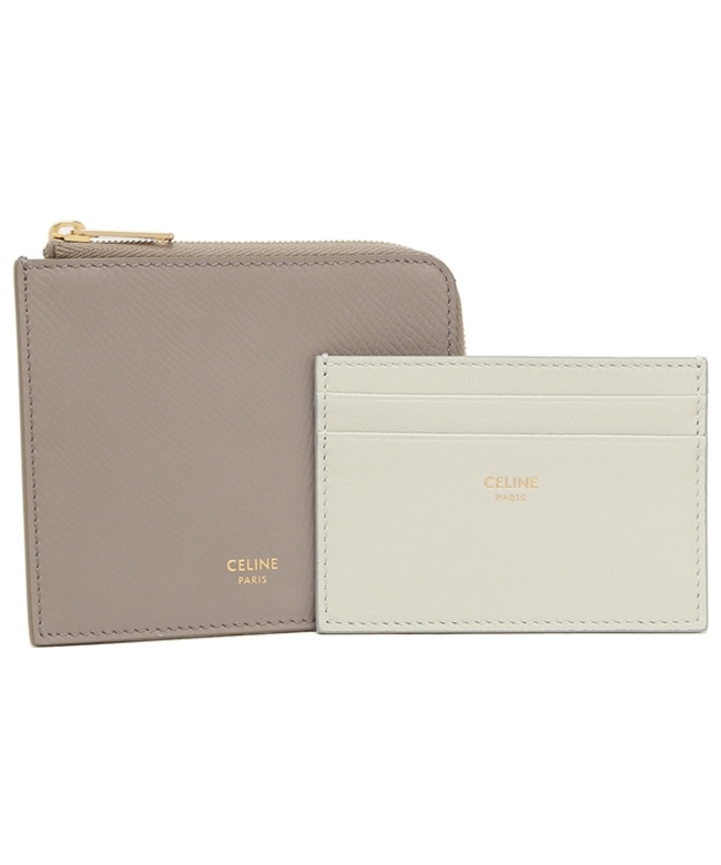 セリーヌ コインケース カードケース グレー レディース CELINE