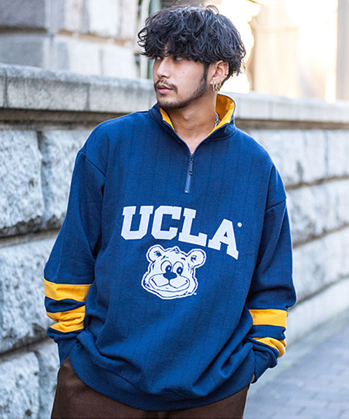 シルバーバレットセレクト SB Select UCLA ロゴ入りハーフZIP