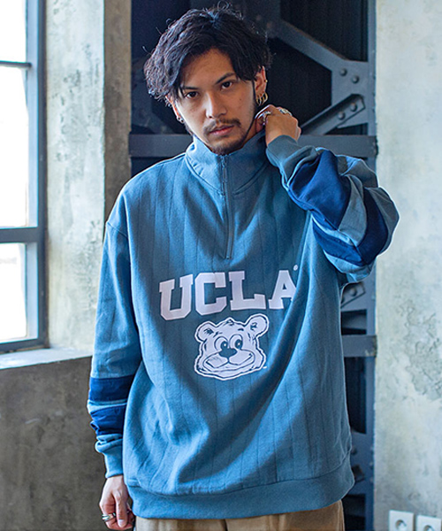 シルバーバレットセレクト SB Select UCLA ロゴ入りハーフZIP