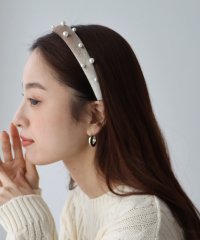 BLUEEAST/ブルーイースト BLUEEAST パールベロアカチューシャ/505073111