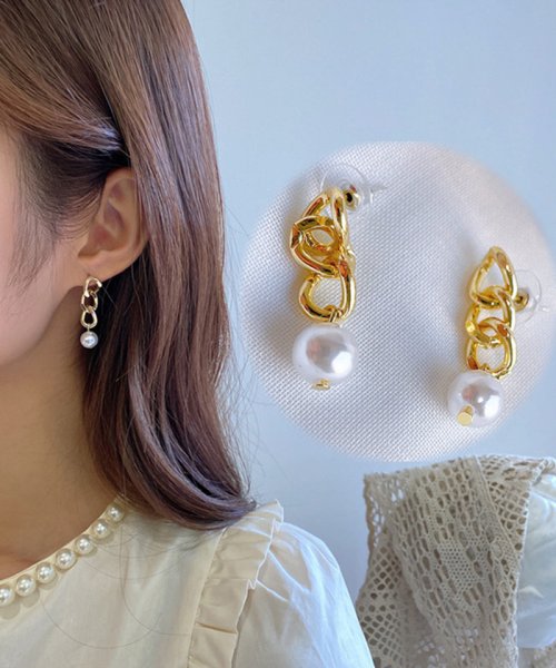 クーポン】【セール30%OFF】ピアス パール 揺れる レディース ロングピアス キラキラ 人気アクセサリー 韓国ファッション(505108597) ショッピングゴー(shoppinggo) d fashion レディース アクセサリー ネックレス クマ 指輪 ピアス 韓国 モード
