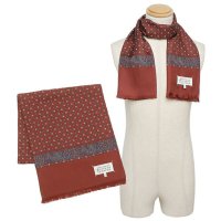 MAISON MARGIELA/メゾン マルジェラ MAISON MARGIELA スカーフ ストール ボルドー メンズ レディース Maison Margiela S50TE0092 S76/505109269
