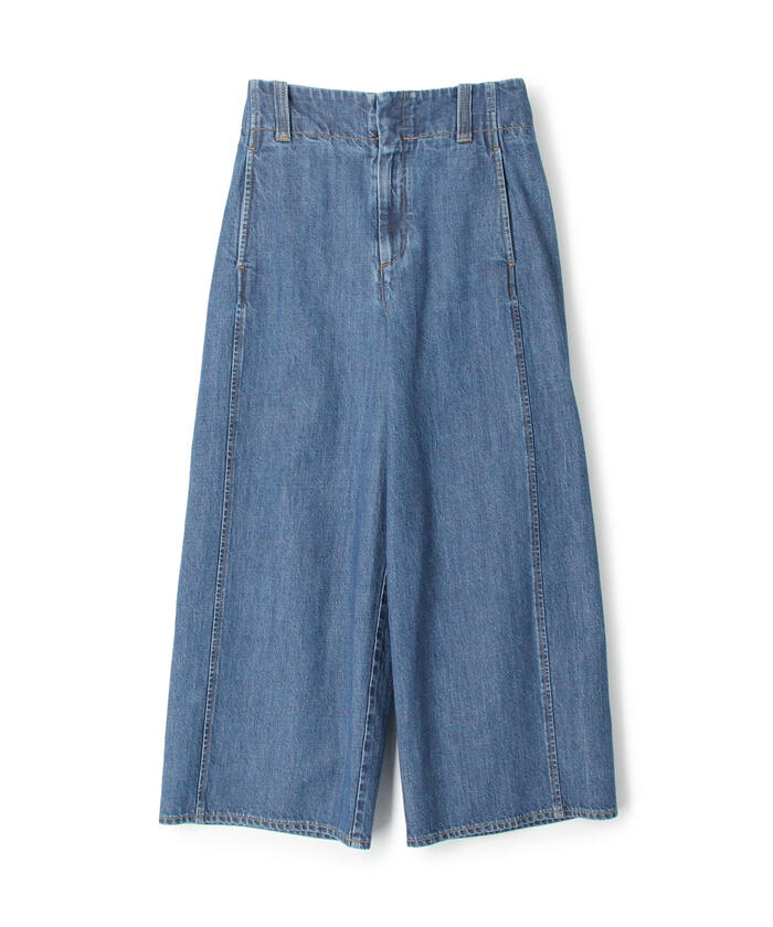 セール 40%OFF】オーガニックコットンデニム ワイドクロップドパンツ(505110138) | MACPHEE(MACPHEE) - d fashion セール 40%OFF】オーガニックコットンデニム ワイドクロップドパンツ(505110138) | MACPHEE(MACPHEE) - d fashion