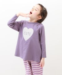 devirock/ガールズ 長袖パジャマ 子供服 キッズ 女の子 ルームウェア 長袖ルームウェア パジャマ 綿100% 吸汗/505111049