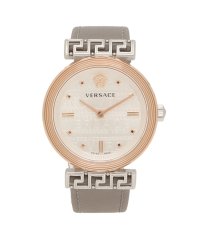 VERSACE/ヴェルサーチ レディース 時計 ミーアンダー 34mm クォーツ ホワイト ゴールド VERSACE VELW00922 レザー/505111079