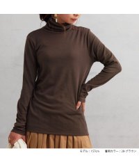 No one knows/ノーワンノーズ No one knows 吸湿 発熱 タートルネック 長袖 カットソー Tシャツ ロンT ヒートウェア トップス 暖かい あったか レディース /505111802