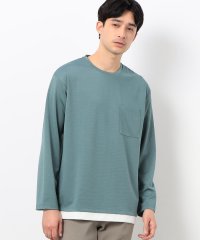 COMME CA ISM MENS/ストレッチポンチ フェイクレイヤード Ｔシャツ/505095271