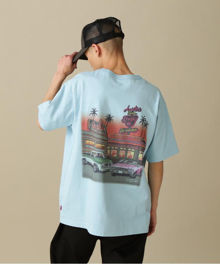 WEST COAST SHORT SLEEVE T-SHIRT DINER／Tシャツ／ウエストコース セール】WEST COAST SHORT SLEEVE T－SHIRT DINER/Tシャツ