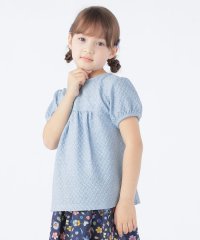 SHIPS KIDS/SHIPS KIDS:100～130cm / ジャカード パフ スリーブ TEE/505113691