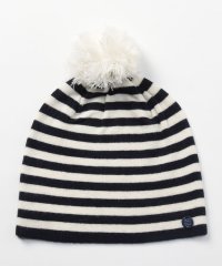 B.C STOCK　OUTLET/LE MONT SAINT MICHEL Bonnet pompon raye/505022038