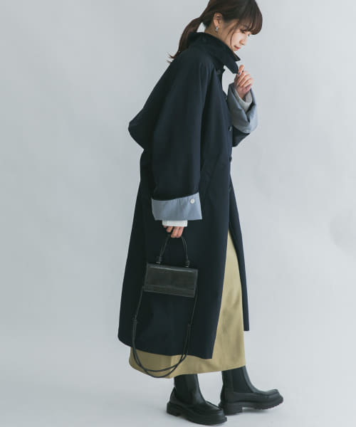 セール 50%OFF】ステンカラーBIGBIGコート(505114357