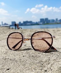 JUGLANS/ユグランス JUGLANS 【JUGLANS / ユグランス】ボストン型サングラス / 伊達メガネ UVカット ケース付き 軽量 トレンド/503050617