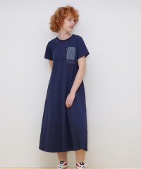 AVIREX/デニム ポケット フレア ワンピース/DENIM POCKET FLARE ONEPICE/504722889