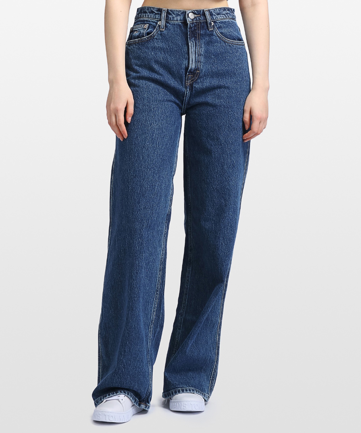 トミージーンズ TOMMY JEANS ハイライズワイドワイドジーンズ