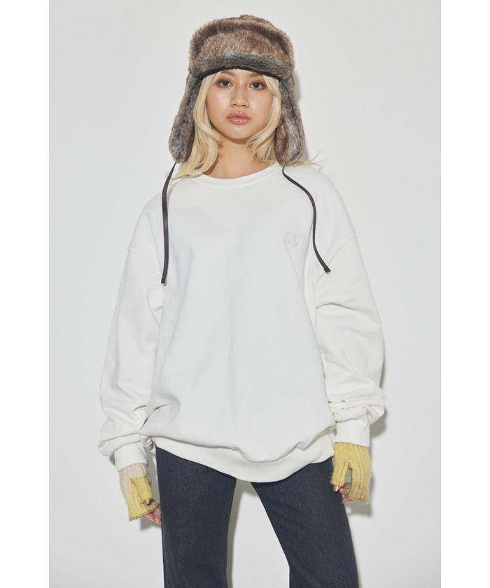 LAGUA LOGO OVER SW 22A(505116193) | ラグアジェム(LAGUA GEM) - d fashion