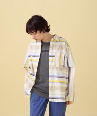 AVIREX/YARN－DYED MULTI BORDER SHIRT/ ヤーンダイ マルチボーダーシャツ/505116278