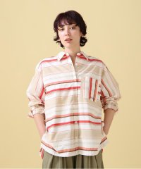 AVIREX/YARN－DYED MULTI BORDER SHIRT/ ヤーンダイ マルチボーダーシャツ/505116278