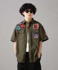 AVIREX/TOPGUN SHIRT SLEEVE SHIRT / トップガン 半袖 シャツ/505116280