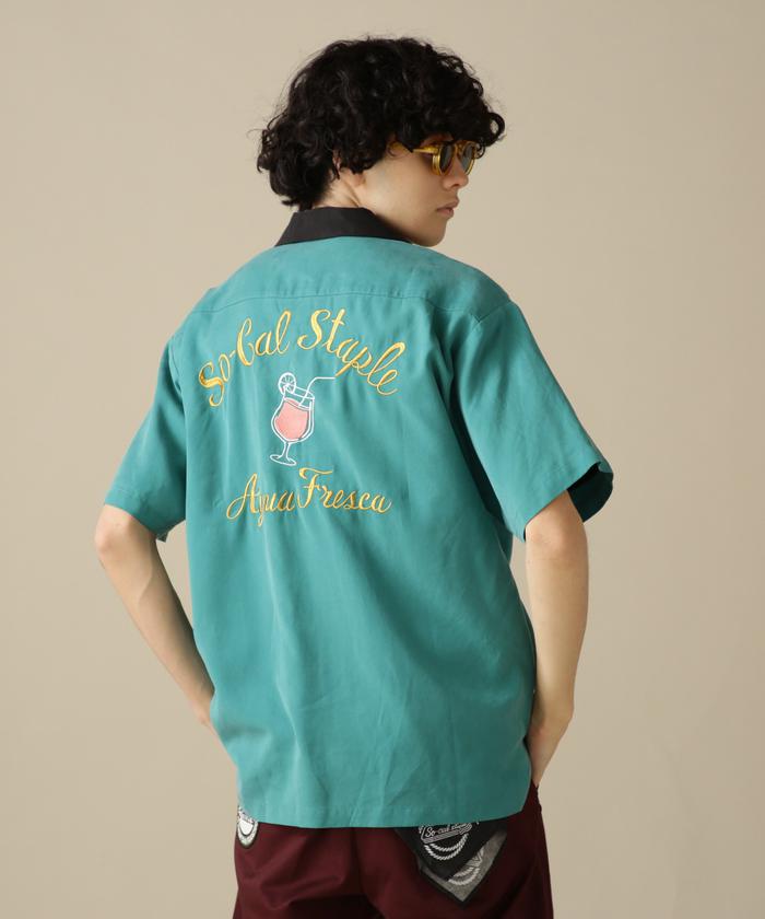 セール】BOWLING SHIRT AGUA FRESCA / ボーリング シャツ アグア