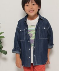 ikka kids/シャンブレーデニムシャツ（120〜160cm）/505066926