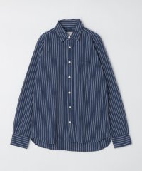 SHIPS MEN/GROWN&SEWN: Dean Shirt － Selvedge Indigo Stripe/505117286