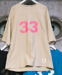 ADAM ET ROPE'/【別注】《Champion / チャンピオン》Reverse Weave Football Tee/505112184