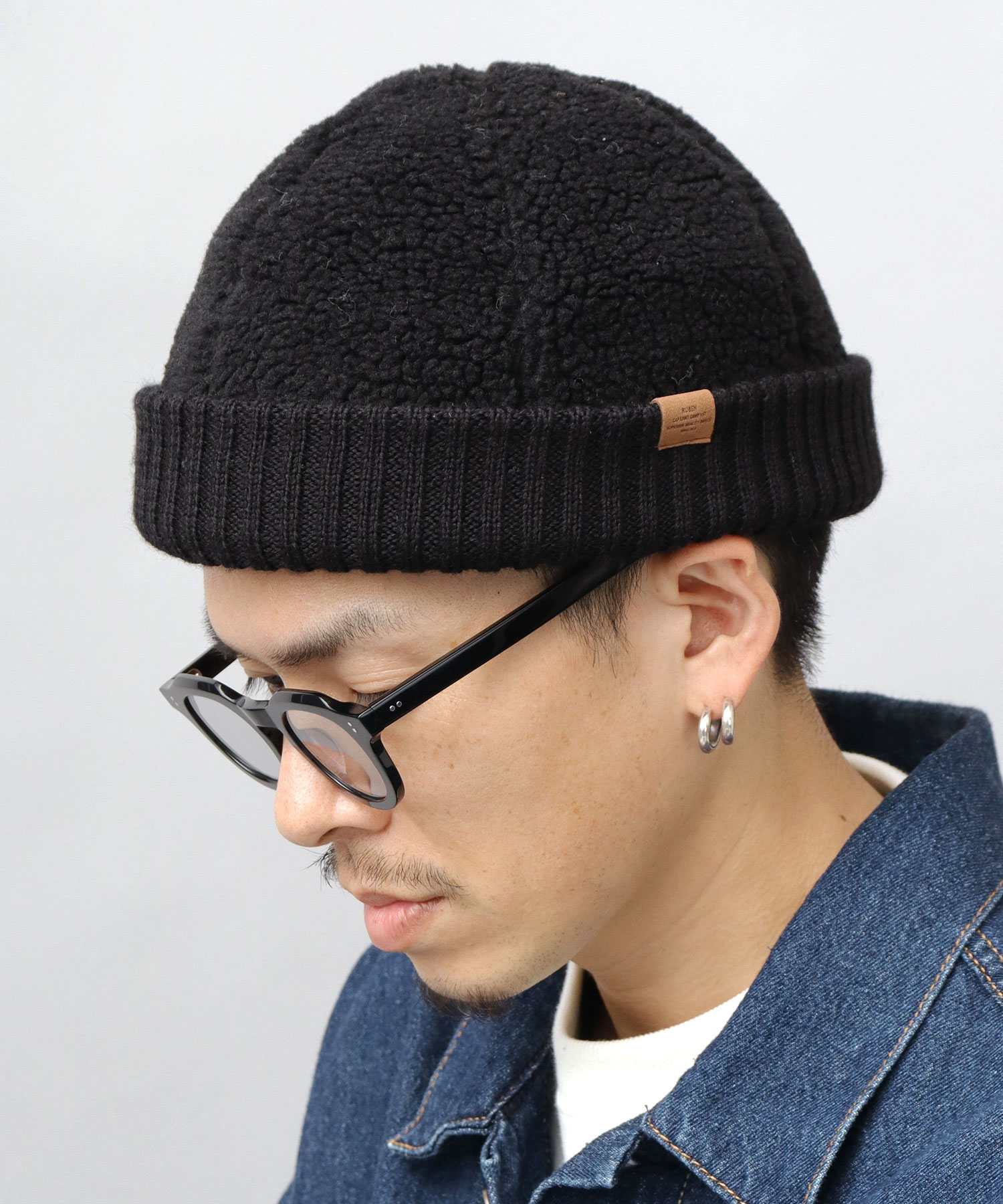 Ruben / ルーベン / 裏ボア ワッチキャップ / シープボア Ruben / ルーベン / 裏ボア ワッチキャップ / シープボア
