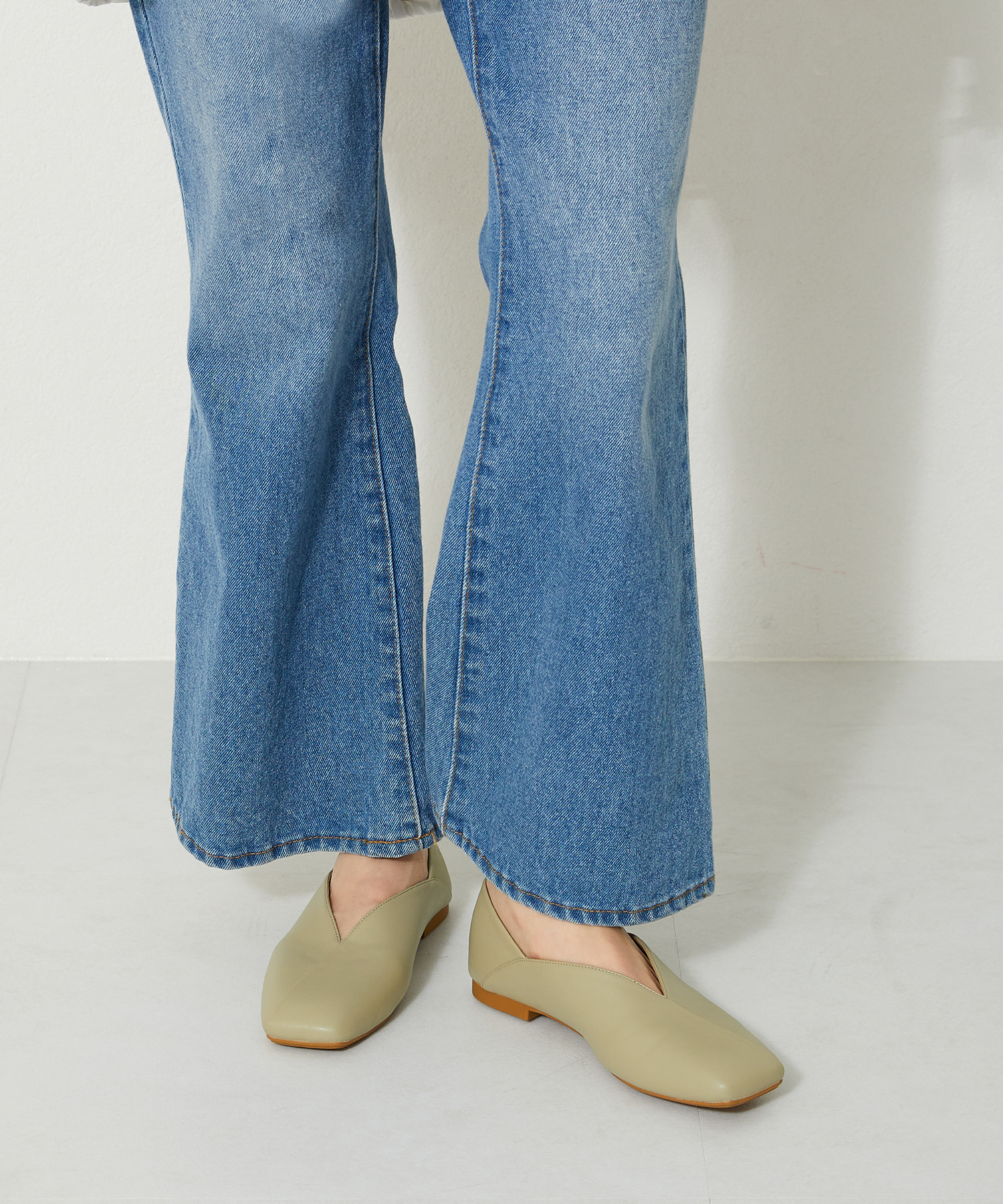 オリエンタルトラフィック　新品　パンプス　夏　LLサイズ　25.5-26 美品 セール】跳べるパンプス/シリーズ累計100万足突破 スクエアトゥ