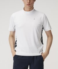 LANVIN SPORT/モックネック半袖シャツ【UPF50+/ストレッチ】【アウトレット】/505096755