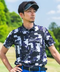 LANVIN SPORT/総柄プリント半袖シャツ【吸汗速乾】【アウトレット】/505096756